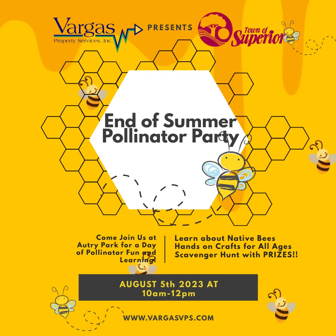 Join Us For the End of Summer Pollinator Party!