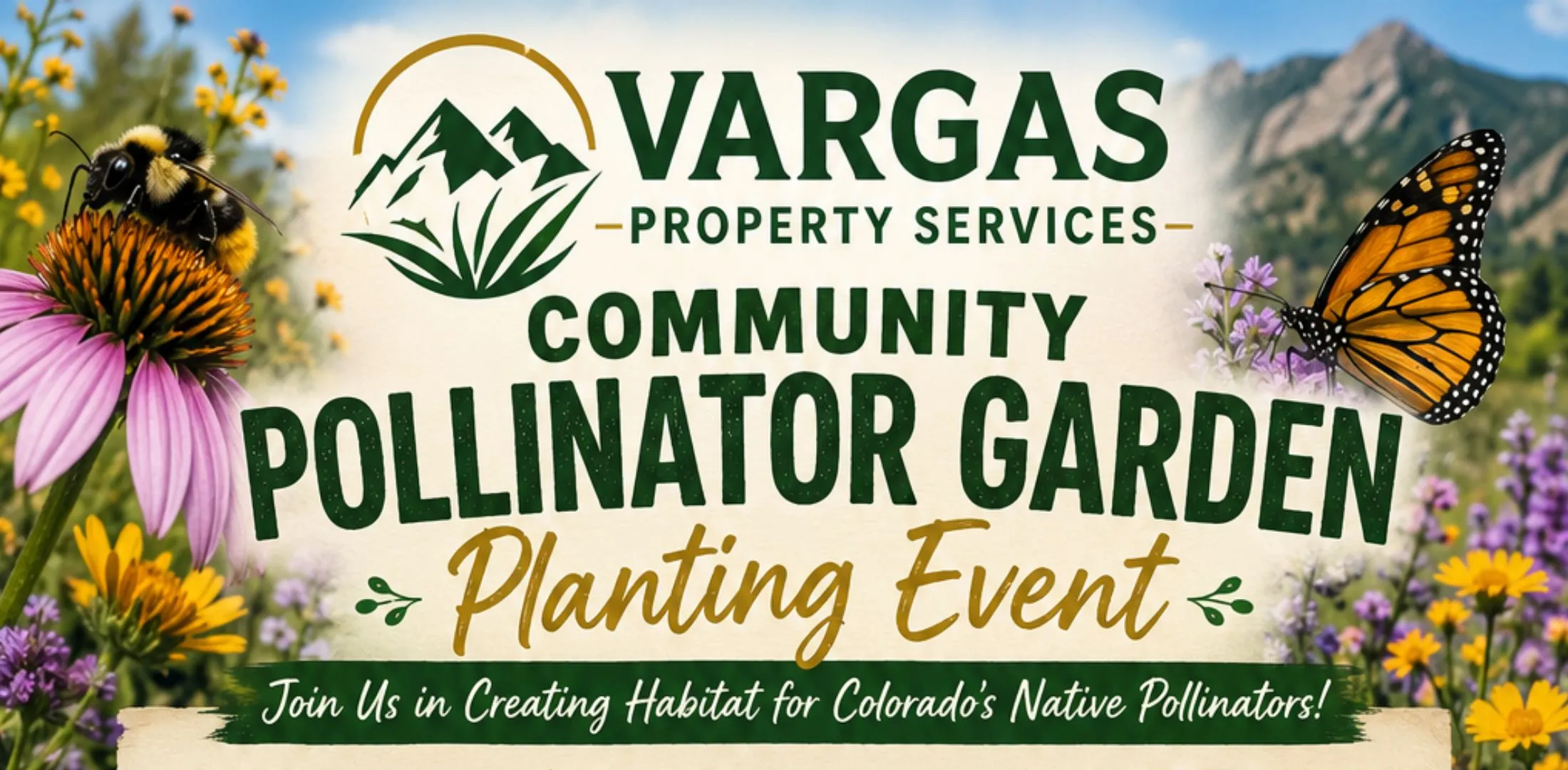 Community Pollinator Garden Event Highlights the Importance of Colorado Pollinator Plants