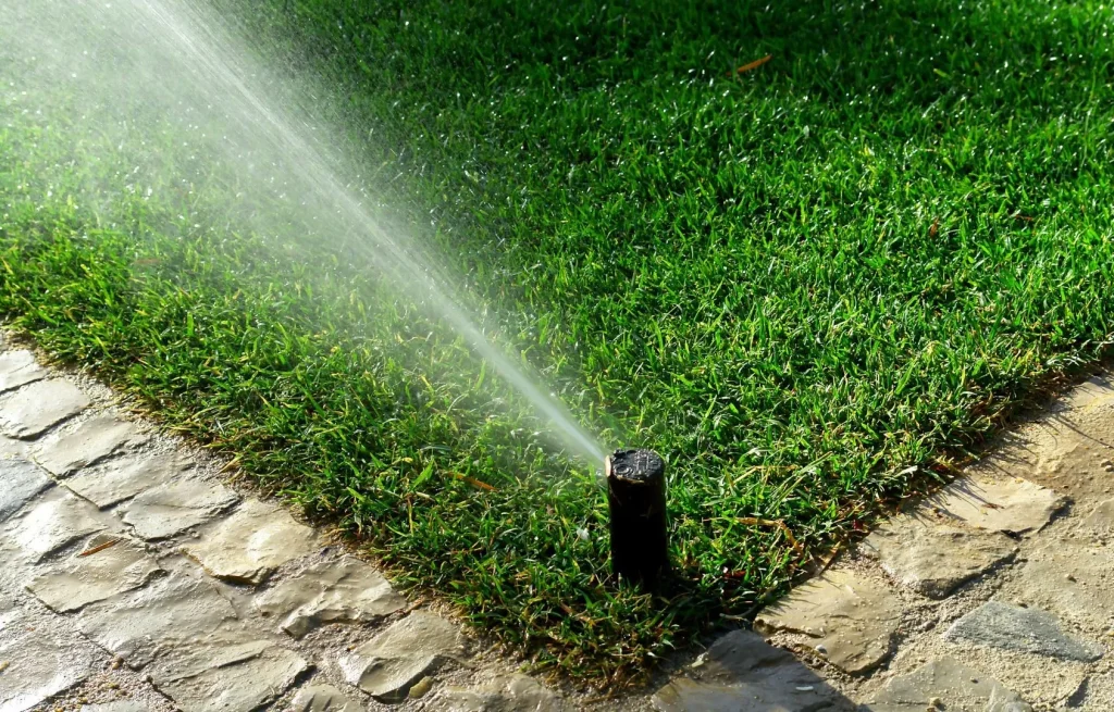 commercial irrigation and sprinkler system